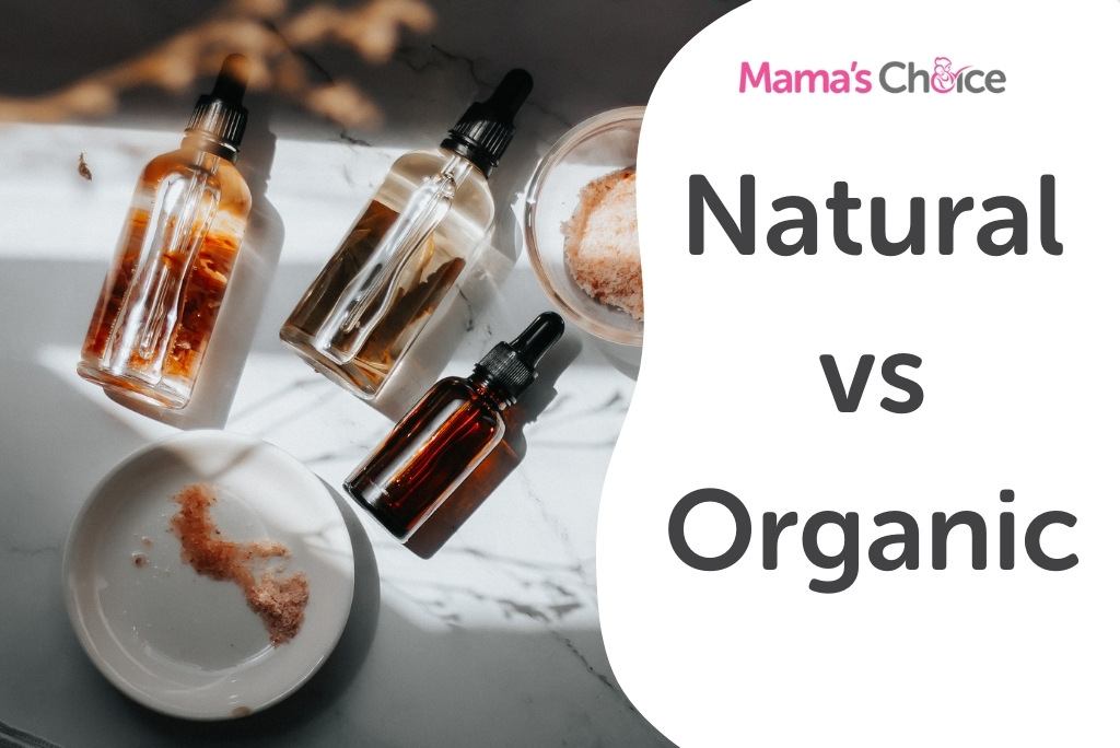 แบบ natural vs organic ผลิตภัณฑ์ดูแลผิว